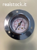 MANOMETRO D.43 0-12 BAR FLANG